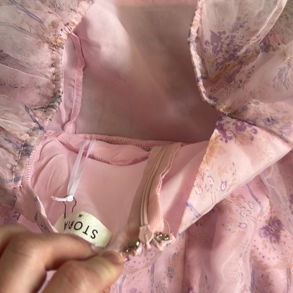 Storia Babydoll Mini Dress - Picture 10 of 10